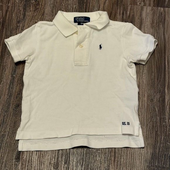 Polo Ralph Lauren Other - Infant Polo Ralph Lauren White Polo Size 12 months